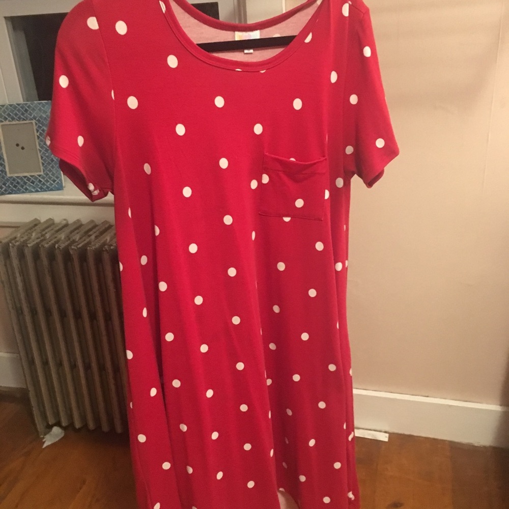 Red polka dot Carly!!!